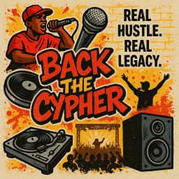 Cover art for Back the Cypher: Real Hustle. Real Legacy.